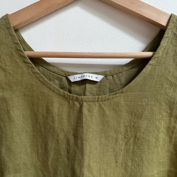 Linenfox | Hand-Embroidered Sadie Top | Medium - Picture 6 of 7